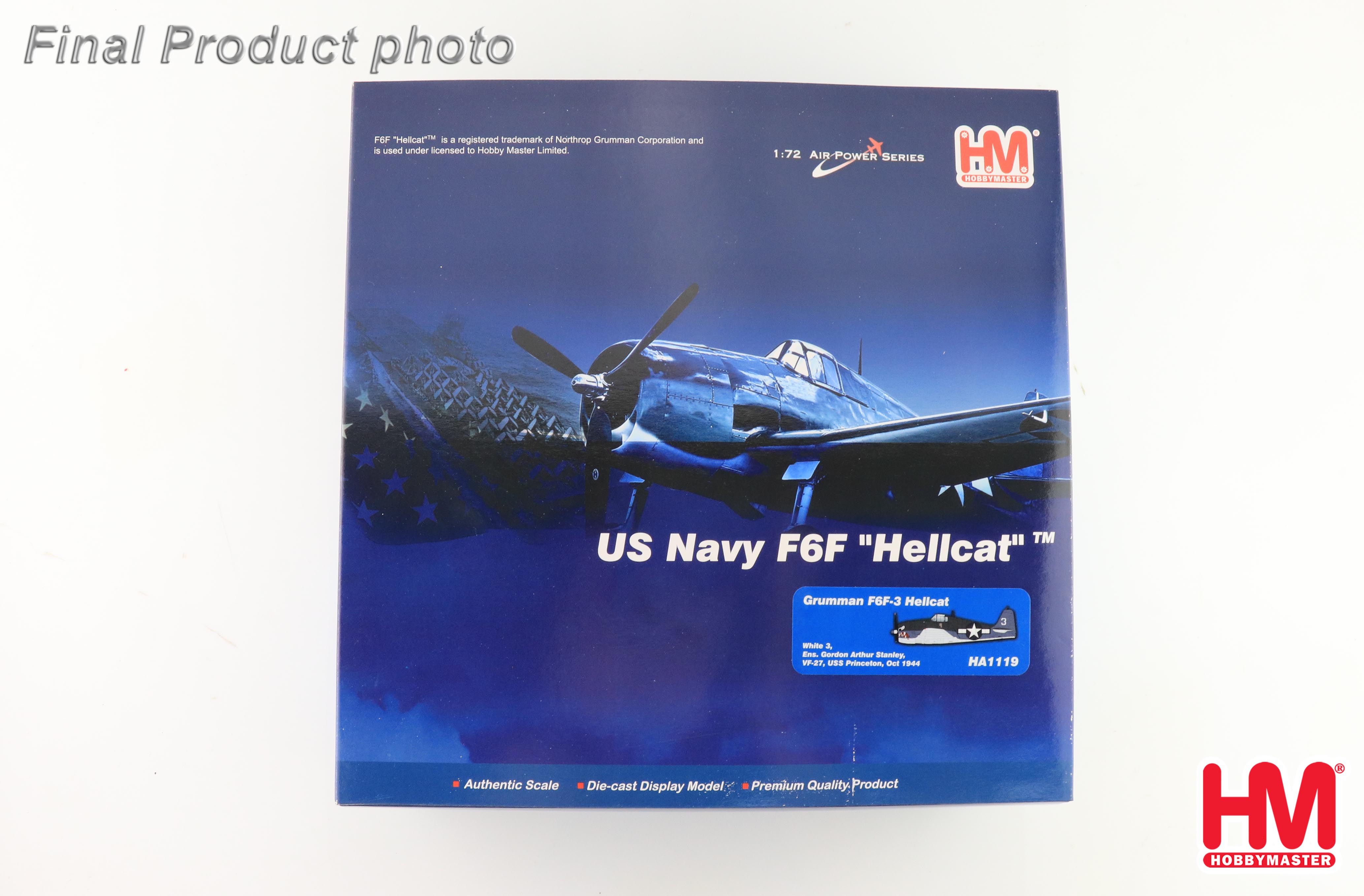 Grumman F6F-3 Hellcat White 3, Ens. Gordon Arthur Stanley, VF-27